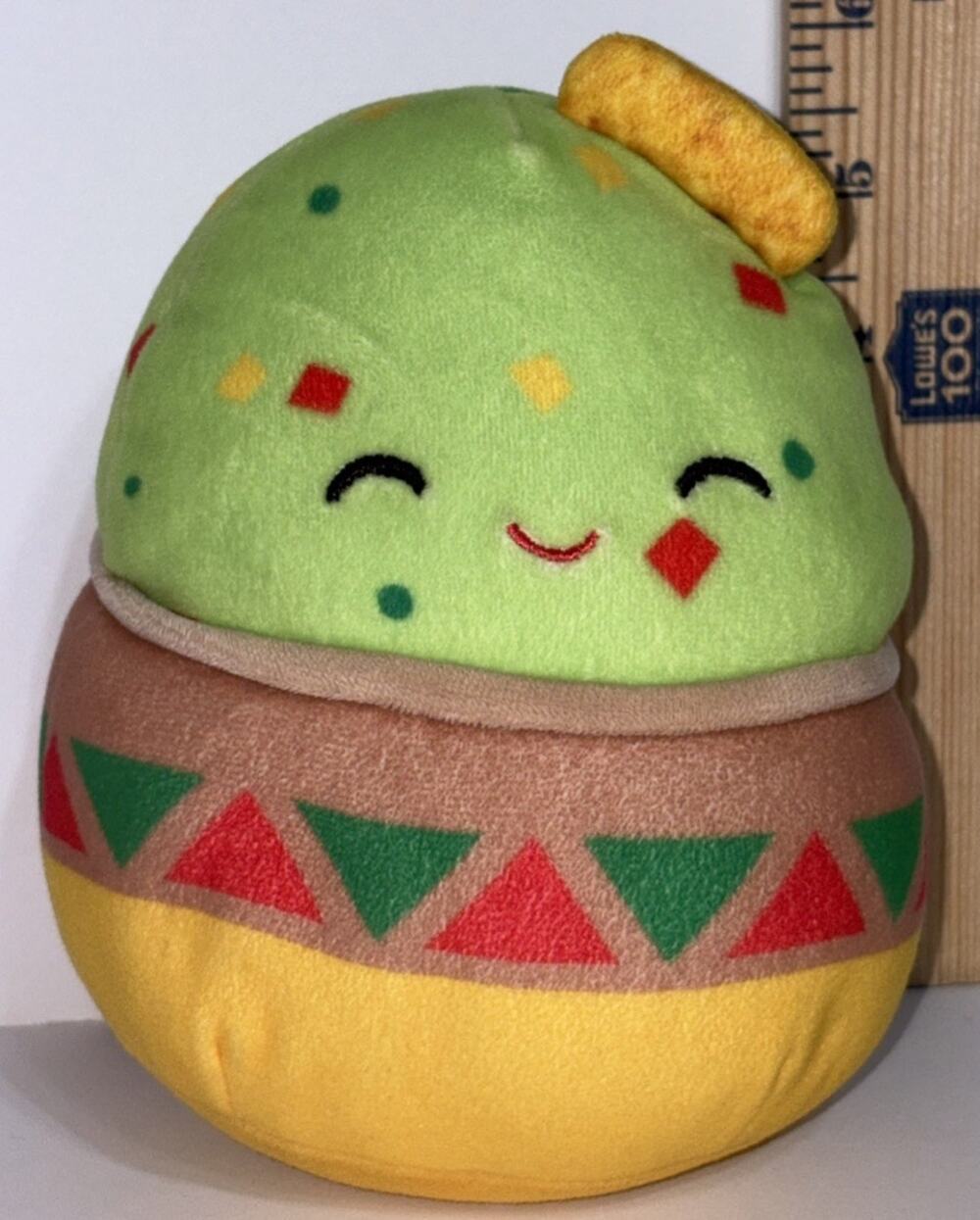 Gideon the Guacamole Bowl 6" Kellytoy Squishmallows Plush Ex Condition FAST SHIP
